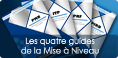 Les quatre guides de la Mise à niveau